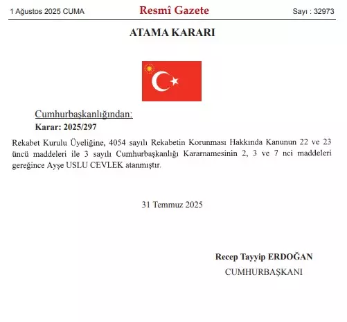 Erol Özvar has been reappointed as the President of YÖK
