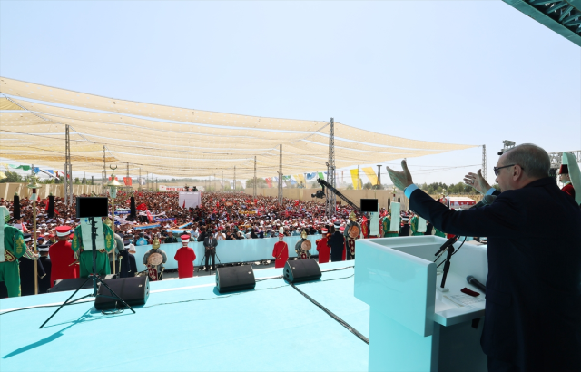 President Erdoğan sent a message from Malazgirt: If the sword is drawn from its sheath, there will be no place for words