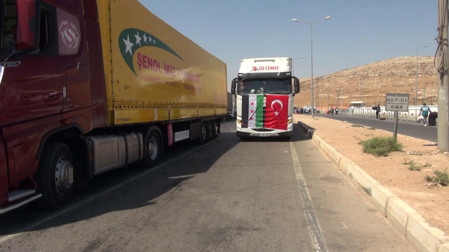Export to Syria has started from Cilvegözü Customs Gate after 14 years