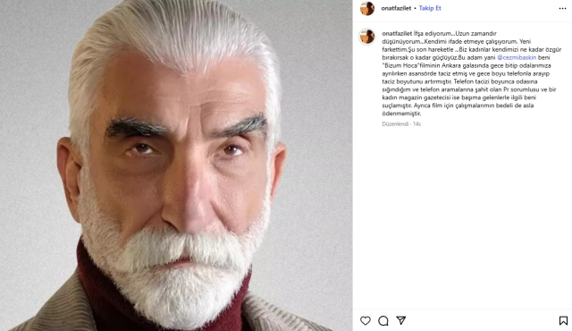 Allegation of harassment against Cezmi Baskın: He disturbed me in the elevator, called me all night