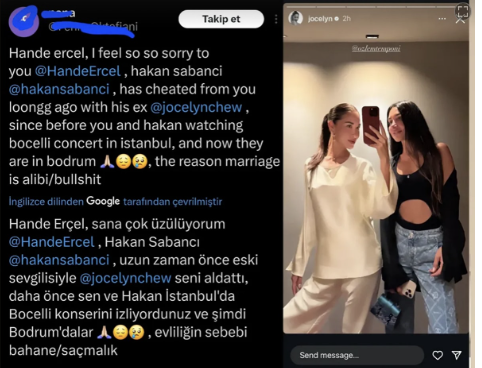 A close friend revealed! Betrayal bombshell in the Hande Erçel-Hakan Sabancı breakup
