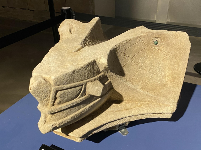 2,200-Year-Old Sun Dial Found in Aigai Ancient City