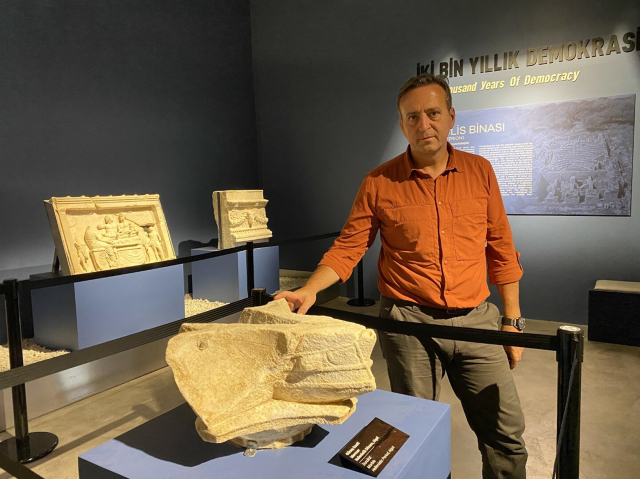 2,200-Year-Old Sun Dial Found in Aigai Ancient City