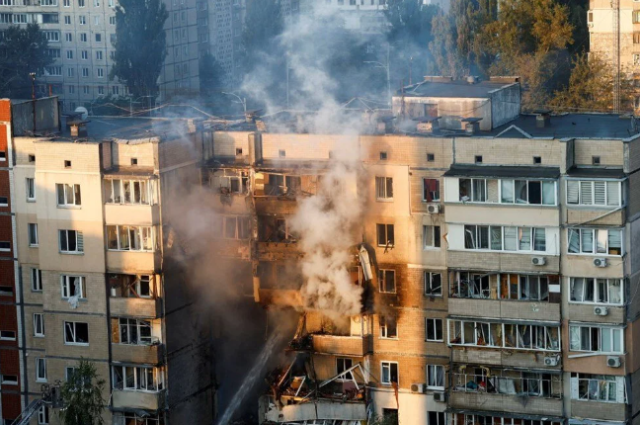 A first in the war! The main building of the Ukrainian government was hit by drones