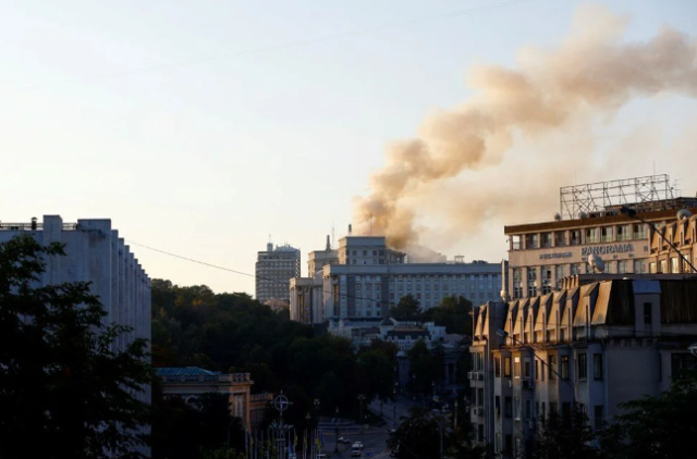 A first in the war! The main building of the Ukrainian government was hit by drones
