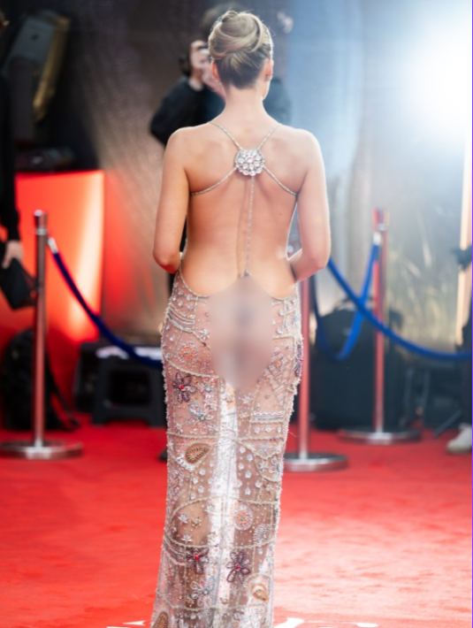 Bold choice on the red carpet: The famous actress drew all eyes on her