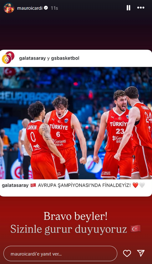 It's like 40 years in Turkey! Icardi's post about the 12 Giant Men
