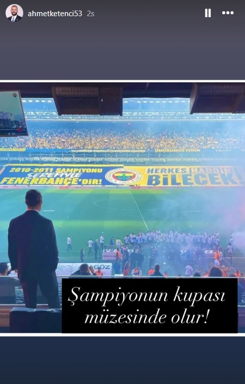 Ali Koç's response to Trabzonspor with 2 visuals: Everyone should know their place