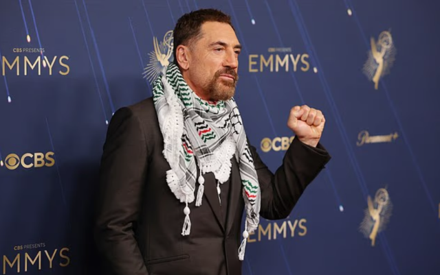 Famous actor showed support for Palestine at the Emmy Awards: 'Stop the genocide, free Palestine!'
