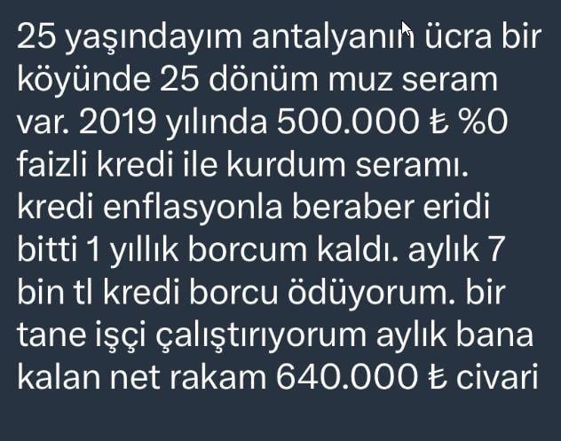 His life changed with the loan he took in 2019: I earn 640,000 TL per month