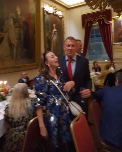 Climate activists stormed the gala organized for Trump's visit to England