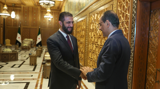 Historic summit in Damascus! MIT President Kalın met with Shara