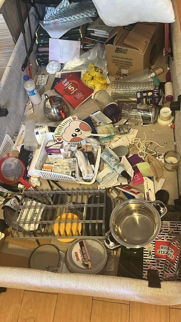 The actions of the workers who came for renovation at the girls' dormitory were disgusting: Inside the bras...