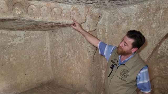 The area where all eyes are turned: A piece of treasure came out with every dig