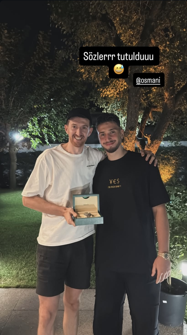 Alperen Şengün kept his promise to Ercan Osmani! Look at what he gifted