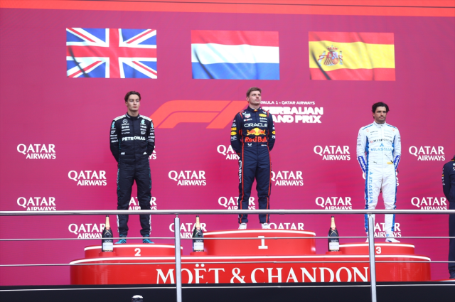 The name of the winner of the Azerbaijan Grand Prix in Formula 1 has been revealed