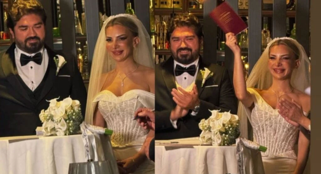Rasim Ozan Kütahyalı got married! Here is the first image