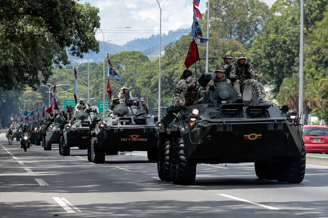 Venezuela is providing military training to civilians in response to President Trump's threat