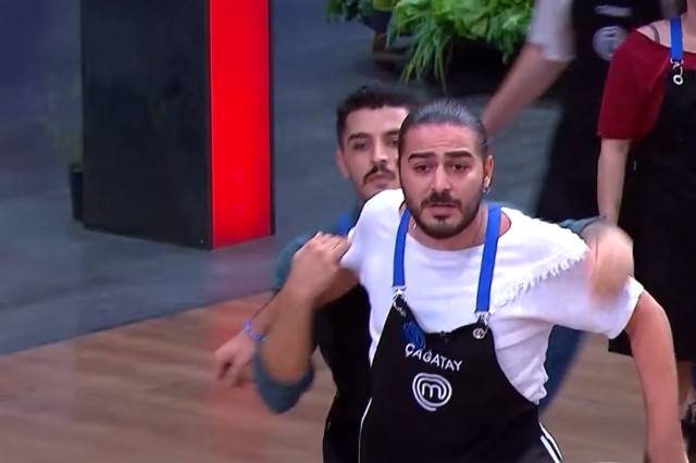 Crisis in MasterChef! Chef Mehmet expelled from the studio, Çağatay succumbed to his anger