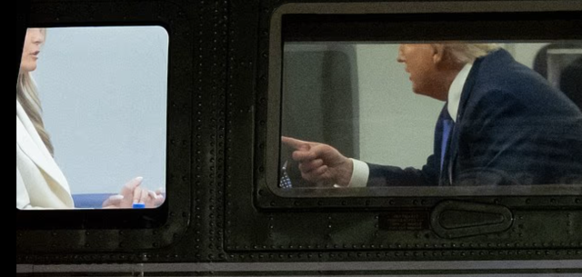 Did the Trump couple fight? Lip readers revealed the truth