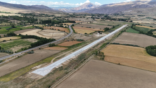 The first plane landed at Divriği Airport after 84 years