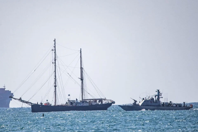 The Marinette boat belonging to the Global Sumud Fleet is still sailing towards Gaza