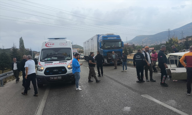 A horrific accident in Isparta: 2 dead, 3 injured