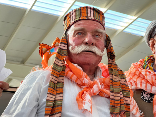 An interesting competition in Antalya! The one with the mustache ran here