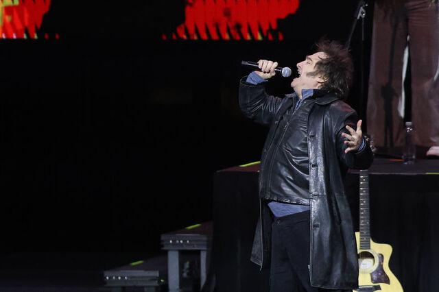 Argentine President Milei held a rock concert