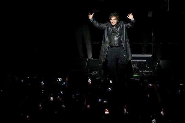 Argentine President Milei held a rock concert