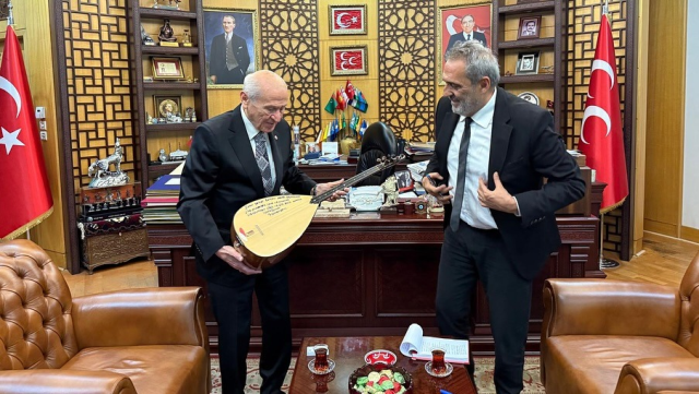 Thank you visit from Yavuz Bingöl to Devlet Bahçeli