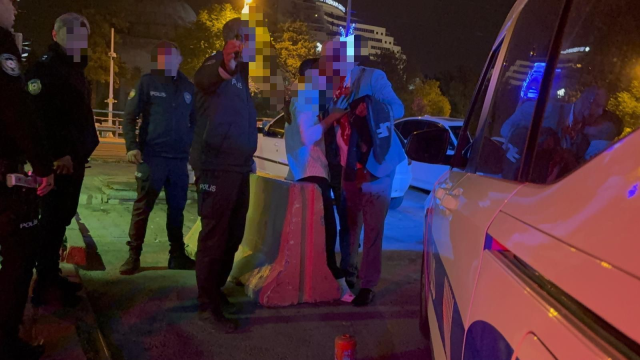 The night of fun for the father and son ended badly