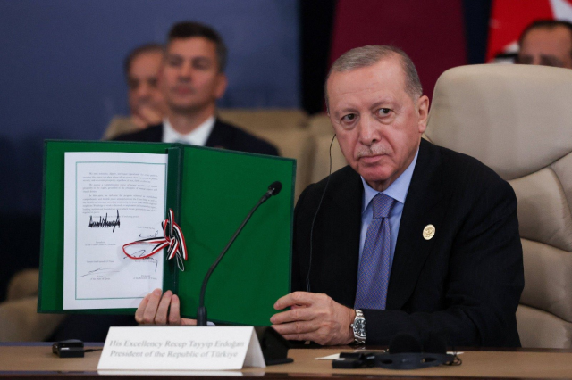 Joint declaration from 4 leaders after the historic summit in Egypt