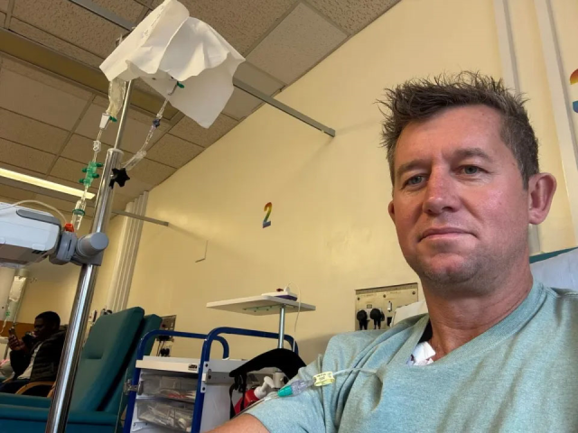 Diagnosis made, treatment began! The painful truth emerged when he collapsed on the stairs