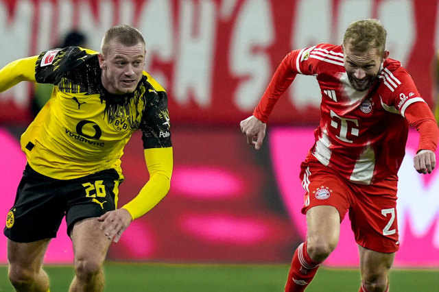 3 goals in the German derby, winner Bayern Munich