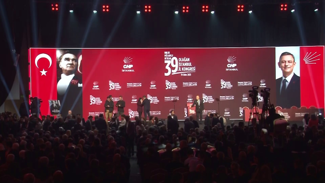 The 39th Ordinary Istanbul Provincial Congress of CHP has started! Özgür Özel will also attend