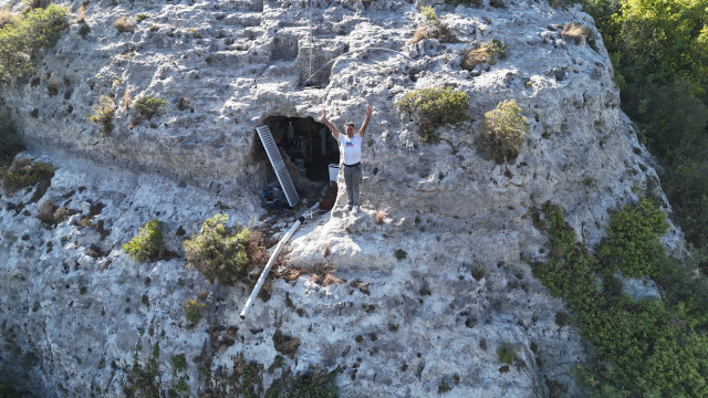 The decision that broke the man who started living in a cave after the earthquake