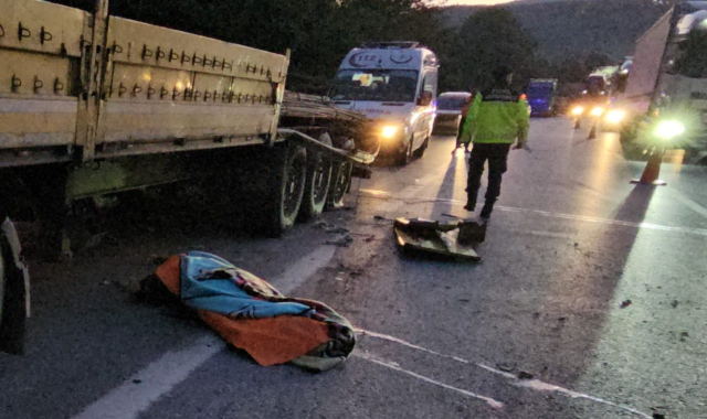 The young driver lost his life after being trapped under the truck while changing the tire