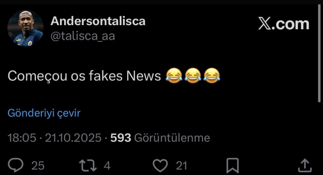 Talisca's jet-speed response to the departure claims