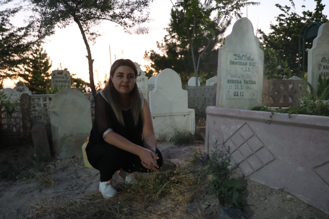 She found her own grave while searching for her family