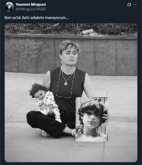 Post from Minguzzi's mother days later! The message she conveyed is striking