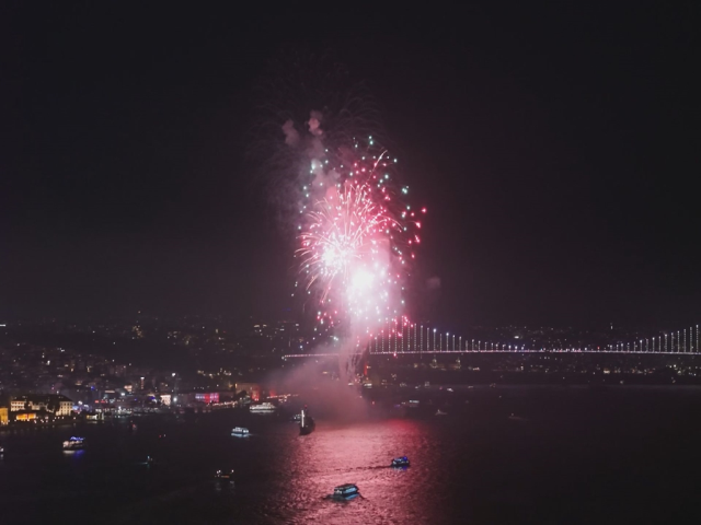 Republic enthusiasm in Istanbul! The visual feast captivated