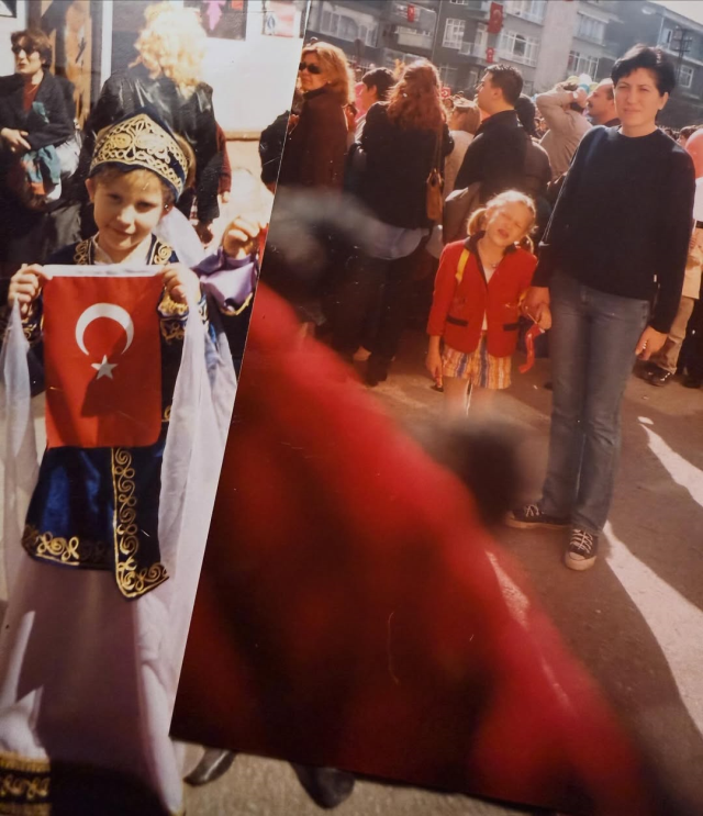 Everyone in Turkey knows her now: She shared childhood photos with the note 'Long live the Republic'