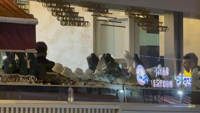 Evacuation alarm at the jeweler! He rushed for the gold, collecting it within minutes