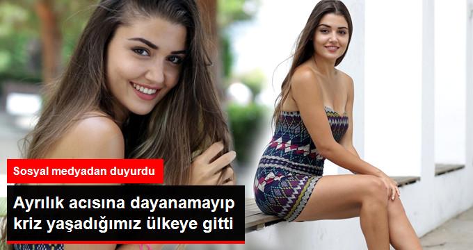 Sevgilisinden Ayrılan Hande Erçel, Hollanda'ya Gitti