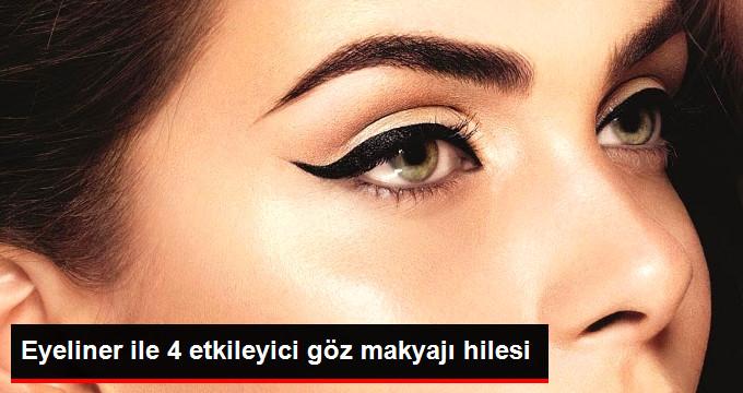 Eyeliner Ile 4 Etkileyici Goz Makyaji Hilesi Sanal Basin