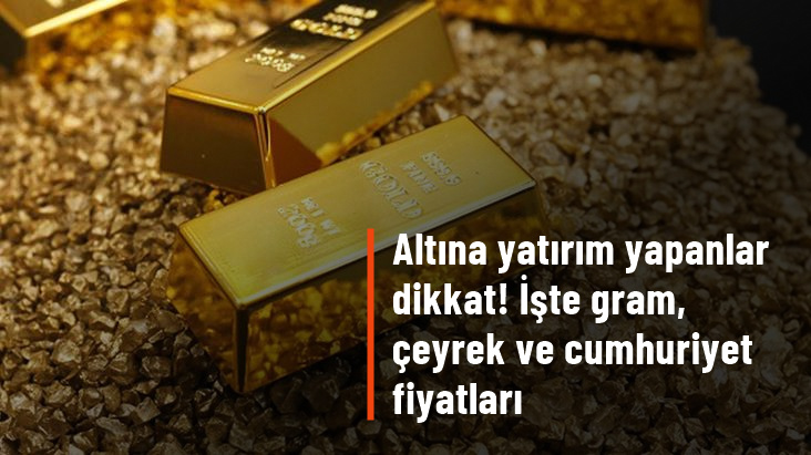Altının gram fiyatı yükselişle başladı