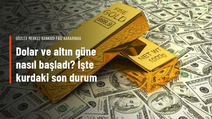 Altın ve dolar güne nasıl başladı?