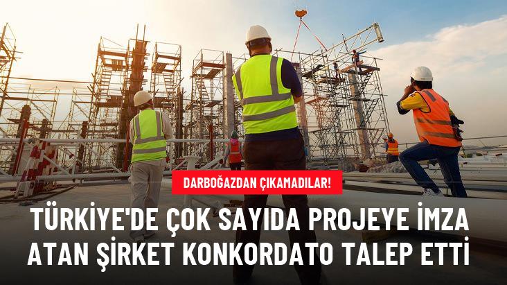 Darboğazdan çıkamadılar! Türkiye'de çok sayıda projeye imza atan inşaat firması konkordato talep etti