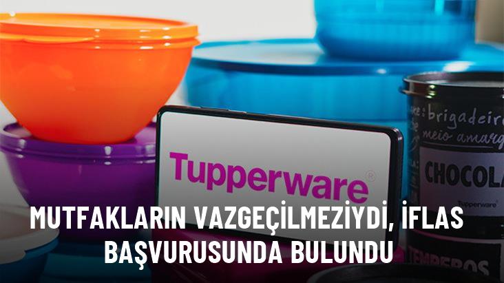 Dünyaca ünlü saklama kabı markalarından Tupperware iflas başvurusunda bulundu